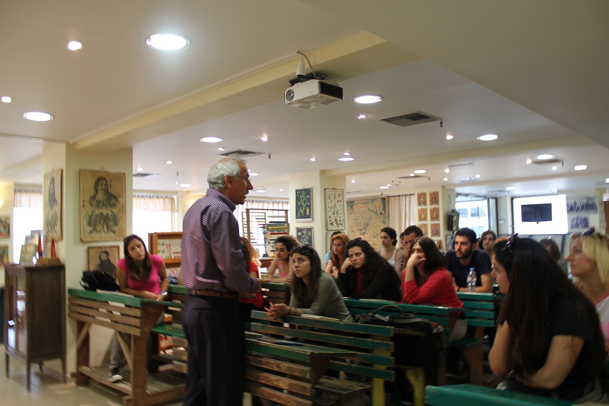 Student Meetings with Retired Teachers